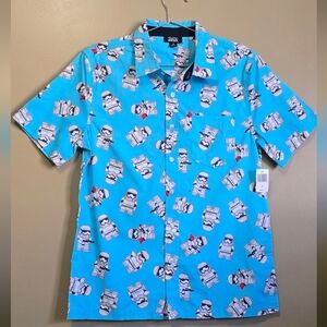 NWT Disney Parks Storm Trooper T-Shirt Blue Star Wars